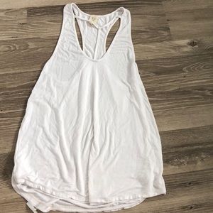 White free people tank top